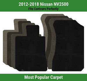 Lloyd Ultimat Front Row Carpet Mats for 2012-2018 Nissan NV2500 