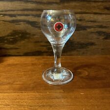 Unicum Liquor Glass 4 cl SOHM. Small Swiss Logo Shot Glass or Sherry Desert Wine