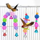 Attractive Hanging Cage Toys Rattan Ball Interactive Chew Toy Bird Chew Toy