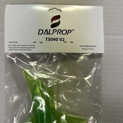 NEW DALPROP T4045V2 Tri Blade Propeller 4pcsFPV Drone Green - Image 1 of 4