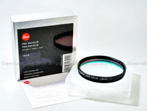 Nuevo filtro negro Leica E60 UV/IR #13414 - Imagen 1 de 2