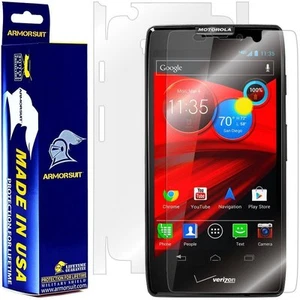 ArmorSuit Motorola Droid Razr Maxx HD Screen Protector + Full Body Skin USA - Picture 1 of 11