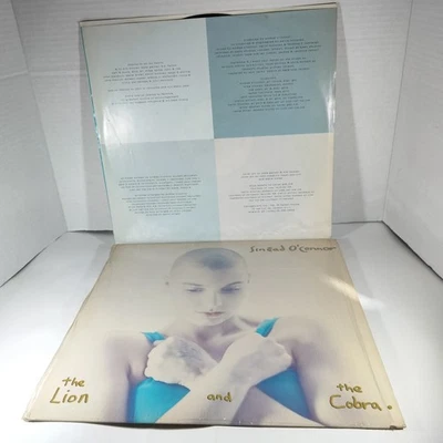 SINEAD O'CONNOR The Lion And The Cobra Vinyl LP Orig 1987 Press 41612 In Shrink Foto 1 de 4