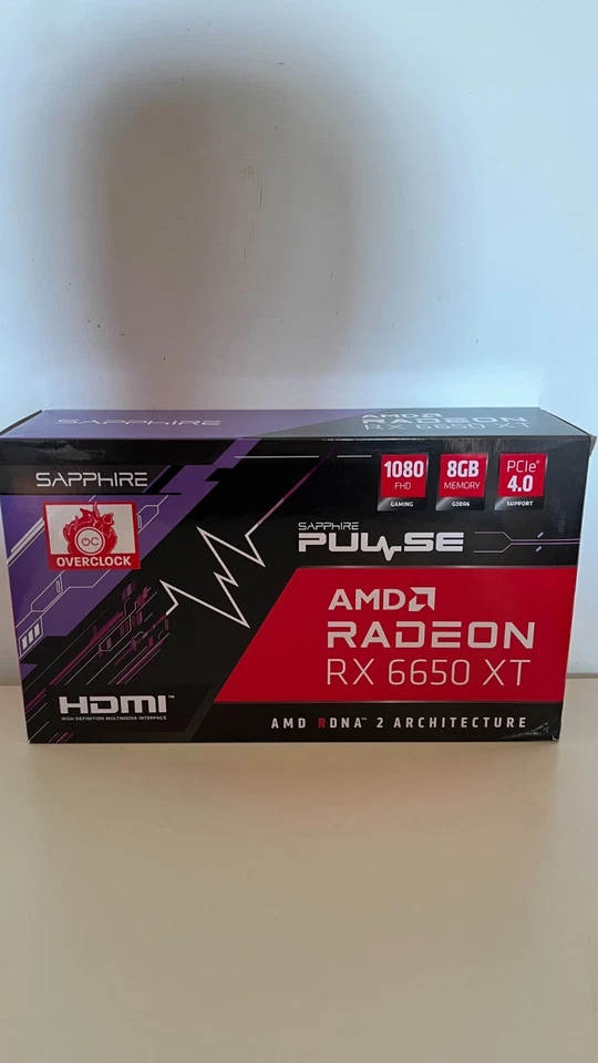 Sapphire Pulse AMD Radeon Rx 6650 XT OC - Immagine 1 di 1