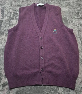 Nick Faldo Pringle Golf Sleeveless Cardigan Size 42 Small - Image 1 of 4