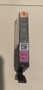 Cartuccia inchiostro originale Canon CLI-251 magenta nuova originale M OEM senza scatola - Foto 1 di 2