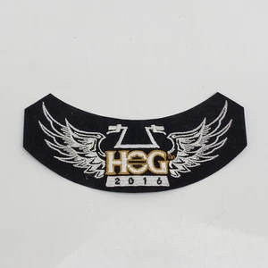 Harley Davidson HOG Rocker Vest Patch 2016 - Picture 1 of 3