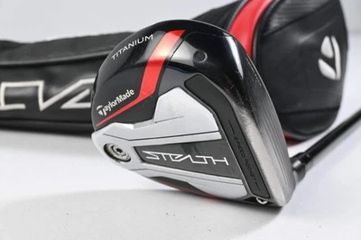 Taylormade Stealth Plus #3 Wood / 15 Degree / Stiff Flex HZRDUS Smoke Red RDX 75 - Image 1 of 4