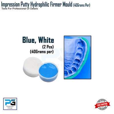 PROXPECT GROUP® Dental Hydrophilic Firmer Teeth Impression Putty Custom Mold Firmer Teeth Putty