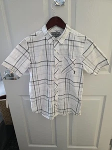 O'neill Youth Size Large Button Up Shirt White - Picture 1 of 7