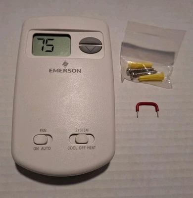 Termostato frío térmico no programable Emerson 1E78-144 ligeramente usado Foto 1 de 3