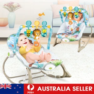Multi-function Baby Rocker Infant Swing Chair Toddler Newborn Music Toy Bouncer - Picture 1 of 11