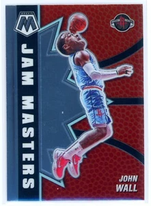 John Wall Jam Masters Insert - 2020-21 Panini Mosaic Basketball - No. 3 Rockets - Picture 1 of 3