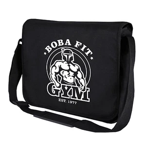 Boba Fit Boba Fett Star Wars Satire Gym Motiv Fun Messenger Bag - Picture 1 of 3