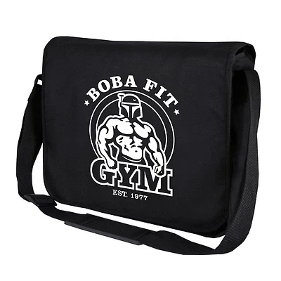 Bolso Mensajero Boba Fit Boba Fett Star Wars Sátira Gimnasio Motivo Divertido Foto 1 de 3