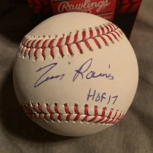 Baseball TIM RAINES "HOF 17" firmato ufficiale MLB Rawlings - Foto 1 di 2