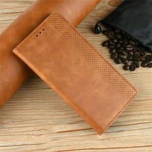 For Sharp AQUOS Sense3 Plus Retro Magnetic Phone Case Protective Cover Shell VER - Picture 1 of 16