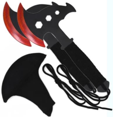 10 «НОВЫЙ! ТАКТИЧЕСКИЙ МАСТЕР 2 шт. метательный топор набор паракорд топор ножи томагавки - Изображение 1 из 4