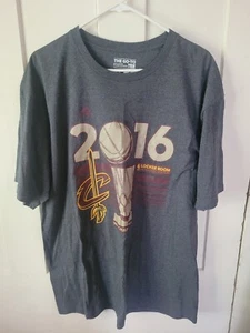 Cleveland Cavaliers 2016 NBA Championship Adidas Gray T-Shirt XL Extra Large - Picture 1 of 1
