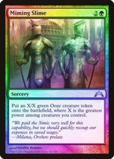 Miming Slime FOIL Gatecrash NM Green Uncommon MAGIC GATHERING CARD ABUGames