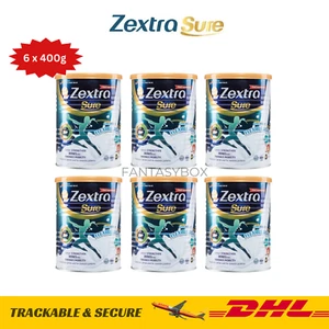 6 x 400g Zextra Sure Milk Powder Knee Back Pain Strengthen Bones 100% Original - Picture 1 of 15