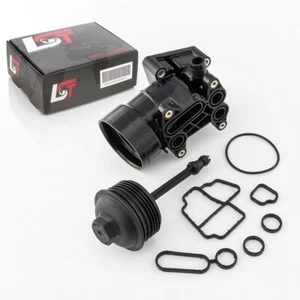 Alloggiamento Filtro Olio Guarnizione Radiatore Tappo per Audi 1.6 2.0 Tdi - Bild 1 von 9