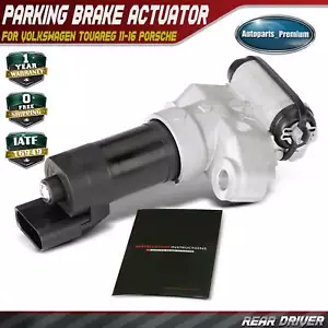 Rear Left Parking Brake Actuator for Volkswagen Touareg 11-16 Porsche Cayenne - Picture 1 of 9
