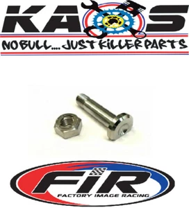 TITANIUM LOWER SHOCK BOLT AND NUT 2002-2026 YZ 125 YZ 250 YZF 250 YZF 450 5NY - Picture 1 of 7