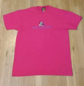 Camisa Disney De Colección Para Mujer Mediana Minnie Mouse California Bordada EE. UU. Rosa - Imagen 1 de 14