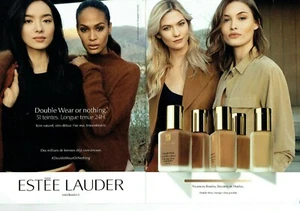 publicité Advertising 0421 2018 cosmétiques beauté Estèe Lauder 2p fond teint - Foto 1 di 1