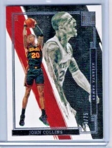 2021-22 Panini makellose silberne Basis John Collins #'ed 30/75 - Bild 1 von 1
