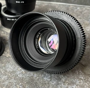 ๐ฅ Helios 44 CINE Mod lens 2/58 mm BOKEH FLARE Canon EF mount - Picture 1 of 11