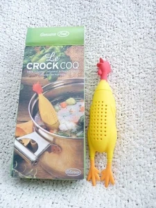 Le Crock Coq Herb Infuser, Bouquet Garni Infuser Reusable - Picture 1 of 5