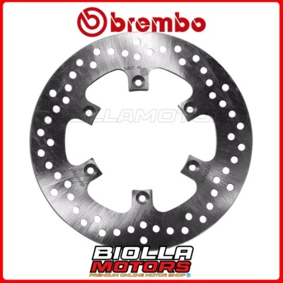 68B40746 DISCO FRENO POSTERIORE BREMBO KAWASAKI KDX 200 2001 FISSO Foto 1 de 4