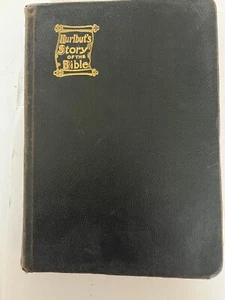 Vintage 1932 HURLBUT'S Story of the BIBLE, ledergebunden, selbstaussprechend - Bild 1 von 10