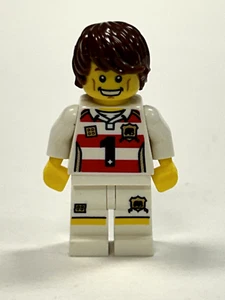 Minifigura Lego Store 2012 Rugby Player #1 tls032 - Imagen 1 de 1