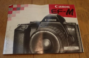 Manuale italiano cartaceo canon EF-M eos italian manual guida istruzioni - Imagen 1 de 2