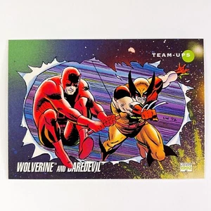 Marvel Impel 1992 Wolverine and Daredevil Team-Ups Card 84 Series 3 MCU - Imagen 1 de 2