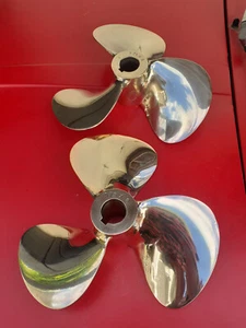 Van Voorden Bronze Propeller 9,75 x 8 R, Oldtimer Boot,Schiffsschraube,Vintage - Bild 1 von 5