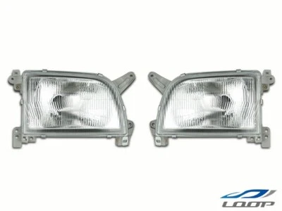 Toyota Hiace 100 series van 1993~2004 stock type, left/right headlight set - Изображение 1 из 2