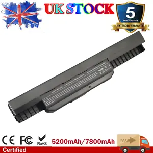 Battery for ASUS A43 K43 X43 K53 X53E X54F X54H X54K K43B A32-K53 A42-K53 7800mA - Picture 1 of 10