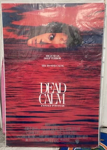 Póster promocional vintage de la película Warner Bros Dead Calm 1989 27x40 NH - Imagen 1 de 3