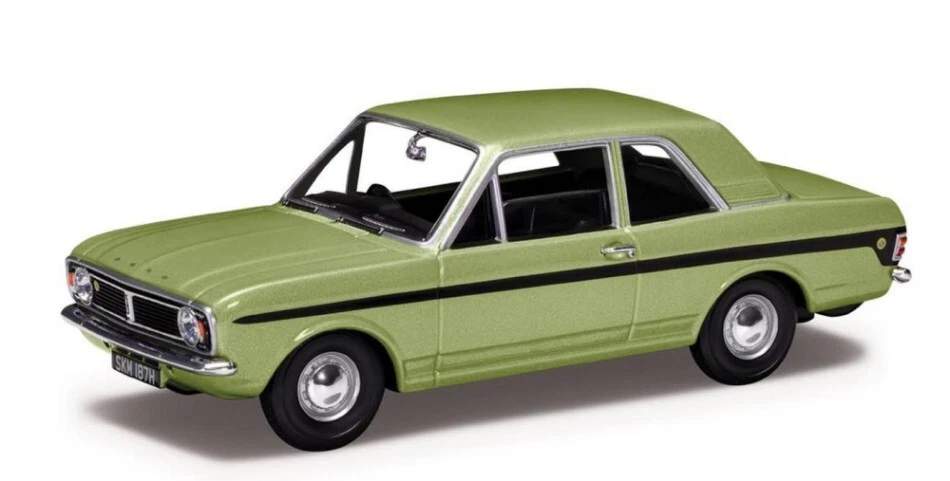 Modellino auto scala 1:43 Vanguards FORD CORTINA MK2 diecast modellismo statico - Immagine 1 di 1