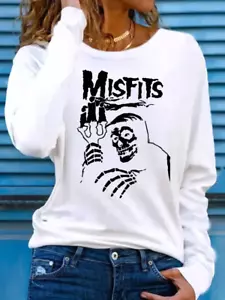 Misfits Band Long Sleeve Shirt & Black Crew Socks***New*** - Picture 1 of 2