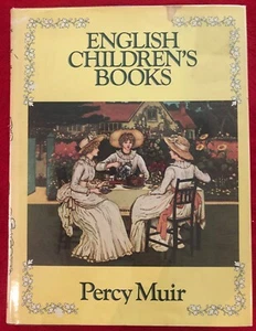 Libros infantiles en inglés 1600 a 1900 4a impresión 1985 HB/DJ de Percy Muir - Imagen 1 de 4