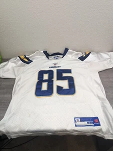 San Diego Chargers Antonio Gates #85 NFL Football Jersey Stitched Size 48 Reebok - Picture 1 of 8