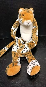 Langbeiniger Leopard, der Arme verbindet, zum Aufhängen von Gepard wilde Dschungelkatze 17 Zoll Plüsch - Bild 1 von 7
