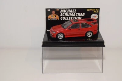 A47 1:43 MINICHAMPS 430005 FORD ESCORT COSWORTH MICHAEL SCHUMACHER ROSSO NUOV... - Immagine 1 di 4