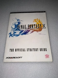 Final Fantasy X Official Strategy Guide Paperback 2002 gc used global shipping - Picture 1 of 23