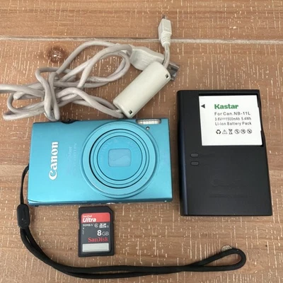 Canon PowerShot ELPH 110 HS 16.1 MP Digital Camera Bundle - Blue - Image 1 of 4